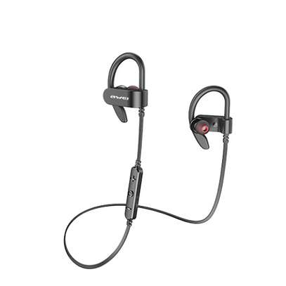Awei WT50 Sports Bluetooth Earphones with Mic - Black