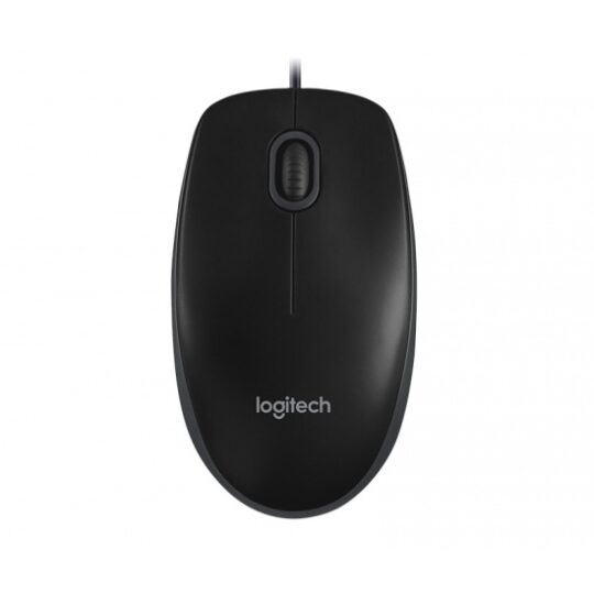 Logitech B100 Optical Mouse For Business Black
